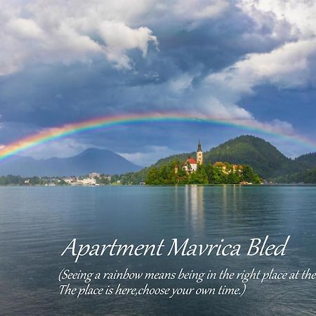 Apartment Mavrica Bled, Quiet Location, With A View Of The Lake Eksteriør bilde