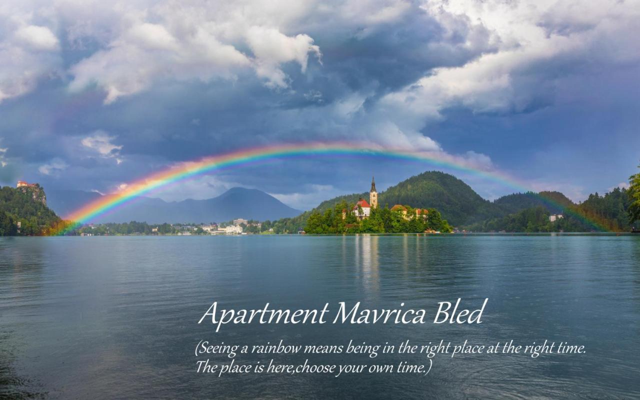 Apartment Mavrica Bled, Quiet Location, With A View Of The Lake Eksteriør bilde